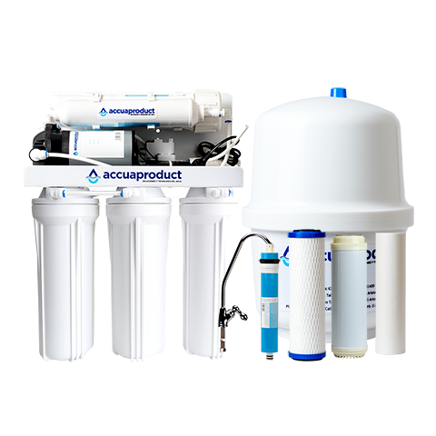 Filtro de Agua Osmosis Inversa Sistema de Filtración de Agua Potable para Eliminar el Sedimento de Agua Purificador de Agua Potable de 5 Etapas Bacterias o Oxido 